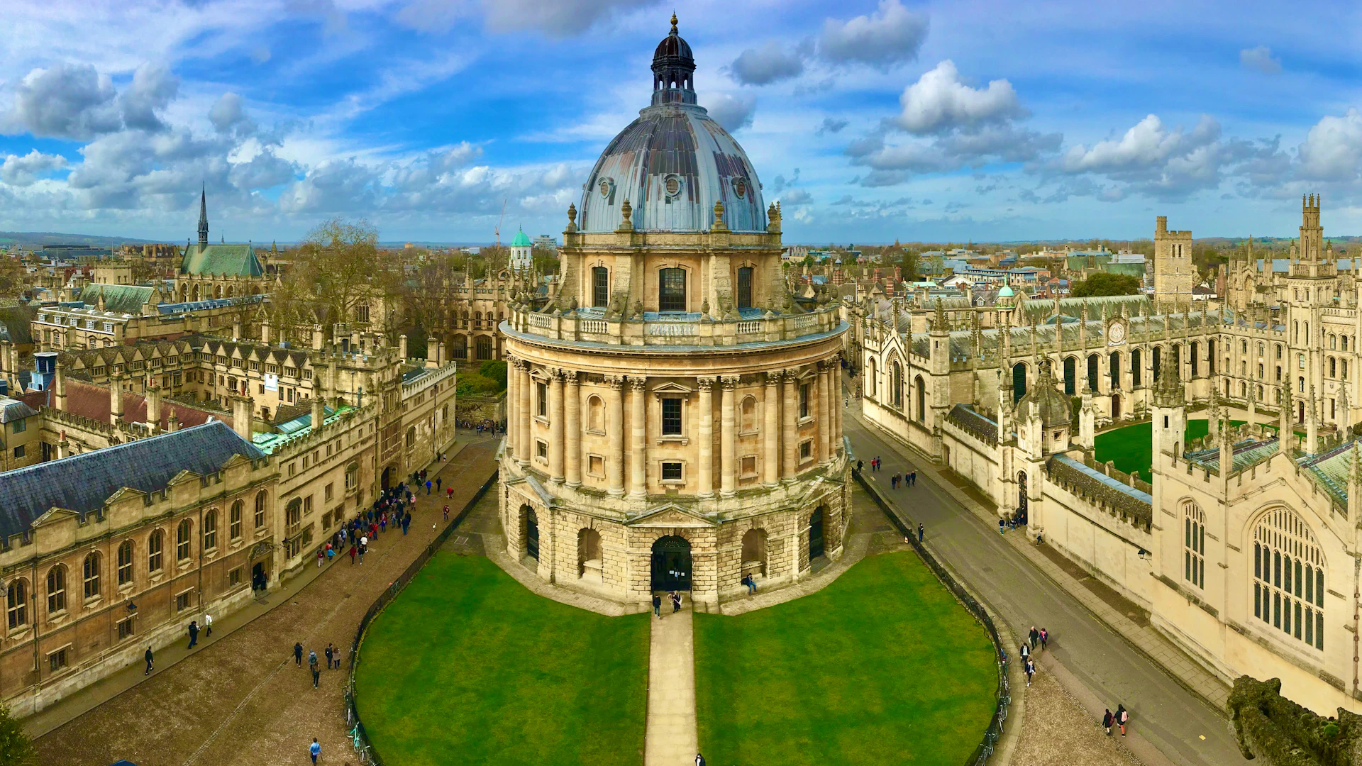 Radcliffe Camera and Radcliffe Square, Oxford